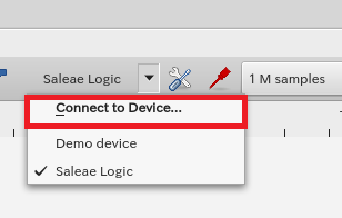 PulseVide Connect to Device...